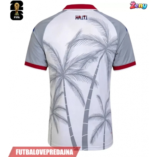 Lacne Ženy Futbalové dres Haiti MS 2026 Krátky Rukáv - Preč